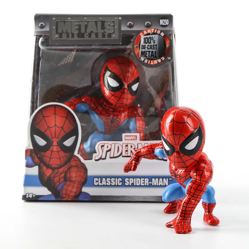 Мультяшные Детские любимые Потрясающие Мстители Человек-паук игрушки Brinquedo ПВХ