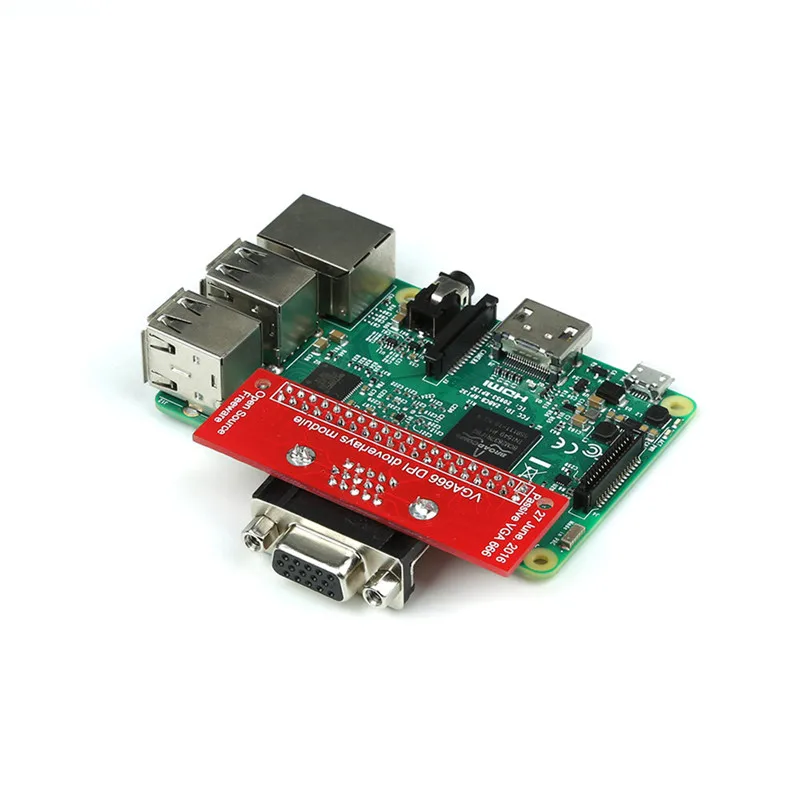 EP 0073 VGA666 Gert VGA модуль платы адаптера GPIO для Raspberry Pi 3B / 2B B +|gpio board|raspberry pi gpiogpio raspberry |