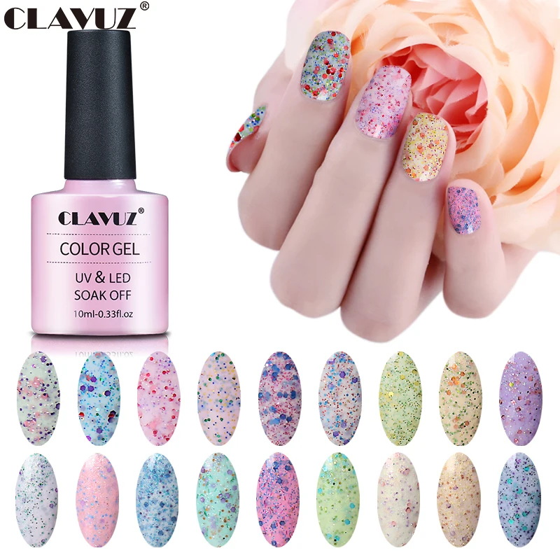 CLAVUZ ногтей 10 мл УФ гель лак для Soak Off Полупостоянный грунтовка ногтей|gel nail polish|uv gel