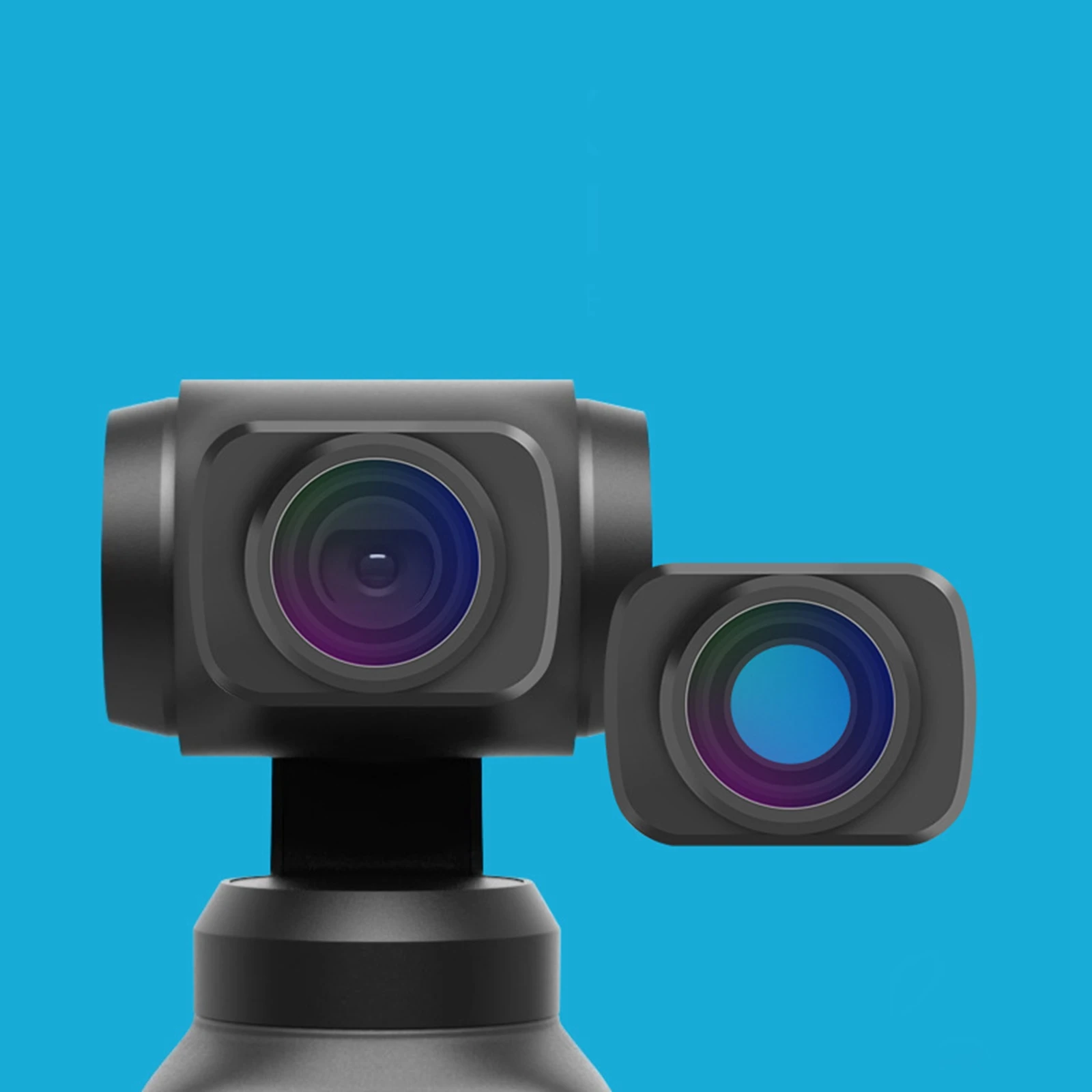 Портативный мини объектив для камеры DJI OSMO Карманный широкоугольный карданный