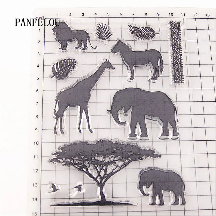 PANFELOU мир прозрачный чистый силикон штамп/печать для DIY Скрапбукинг/фотоальбом декоративный прозрачный наборы штампов