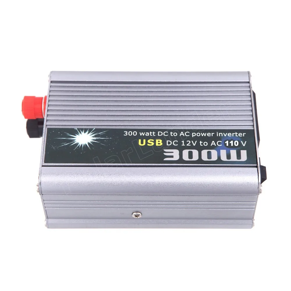Автомобильный преобразователь напряжения 300 Вт 12 В в пост. Тока переменный ток 110
