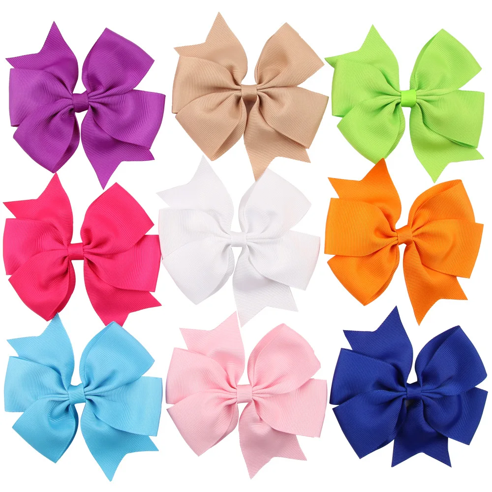 1 Piece MAYA STEPAN Girl Bow Hairpin Swallowtail Children Hair Clip Headdress Baby Newborn Headwear Barrettes | Детская одежда и