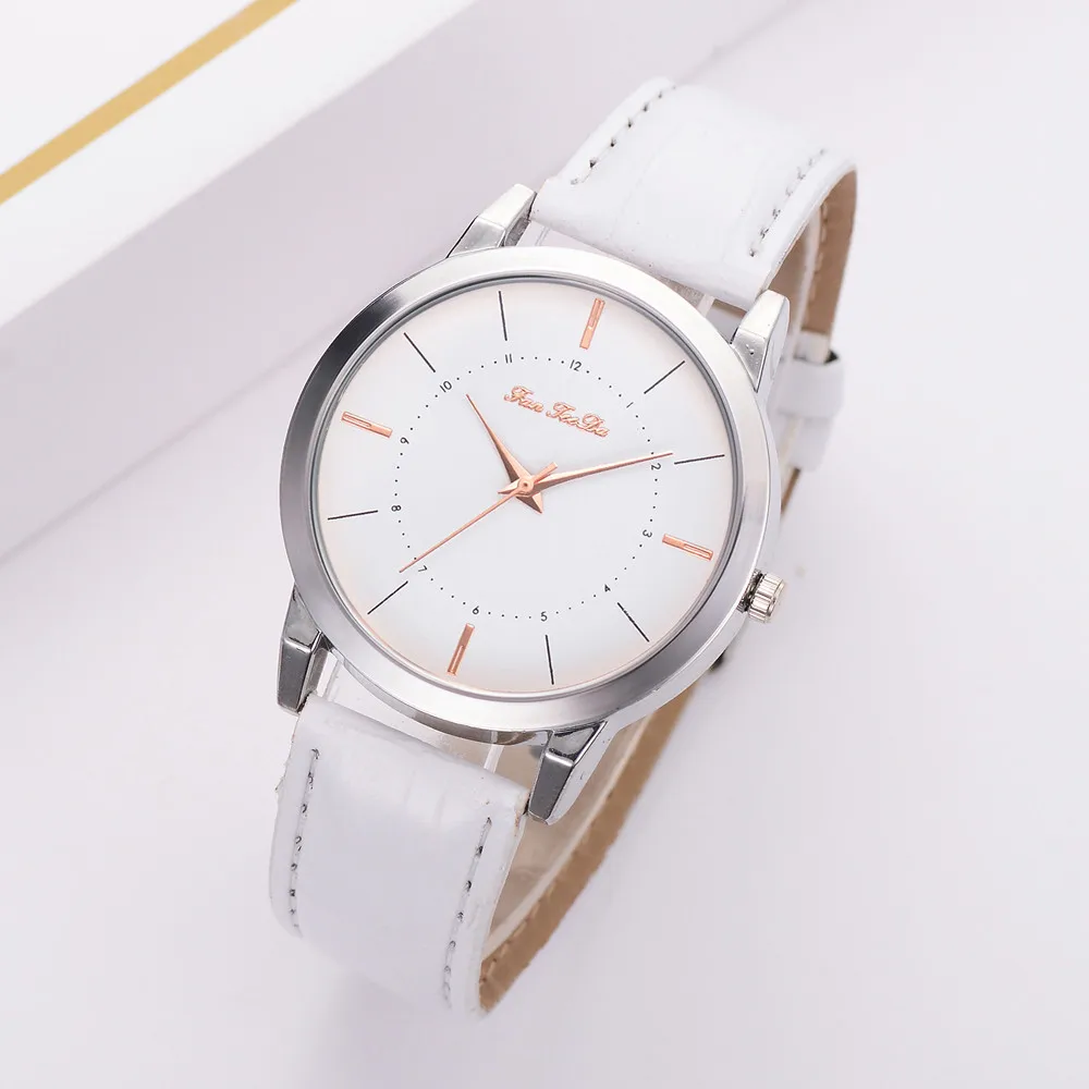 Женские кожаные кварцевые часы Reloj de dama Bayanlar izle Wd3 новинка 2019|Женские наручные