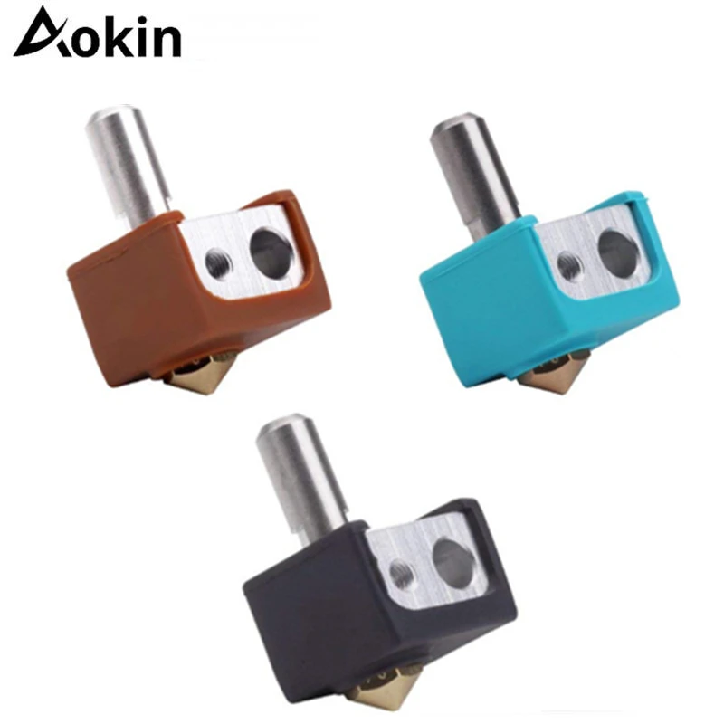3D принтер aolin V6 V5 с силиконовым носком поддержка PT100 оригинальный j головный Hotend 1