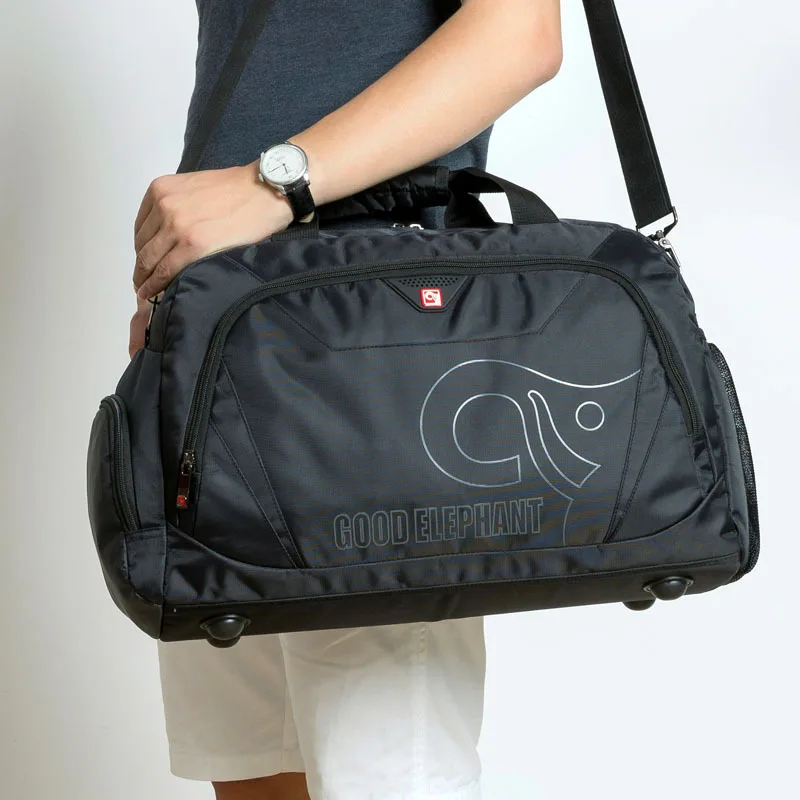 Quality Large Capacity Sports Gym Bag Men Women Fitness Bag Shoe Storage Basketball Sport Bag Outdoor Travel Shoulder Bag SGC001