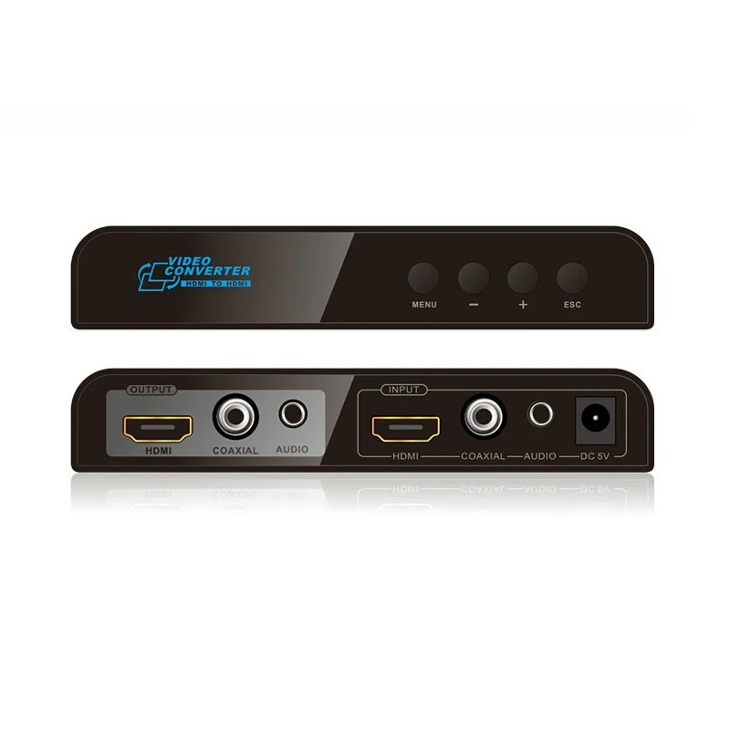 Коаксиальный преобразователь LKV323 HDMI в масштабирование с функцией понижения и