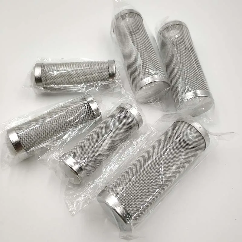 Stainless Steel Aquarium Filter Guard Fish Tank Inlet Basket Protective Cover Mesh Sleeve Accessories | Дом и сад