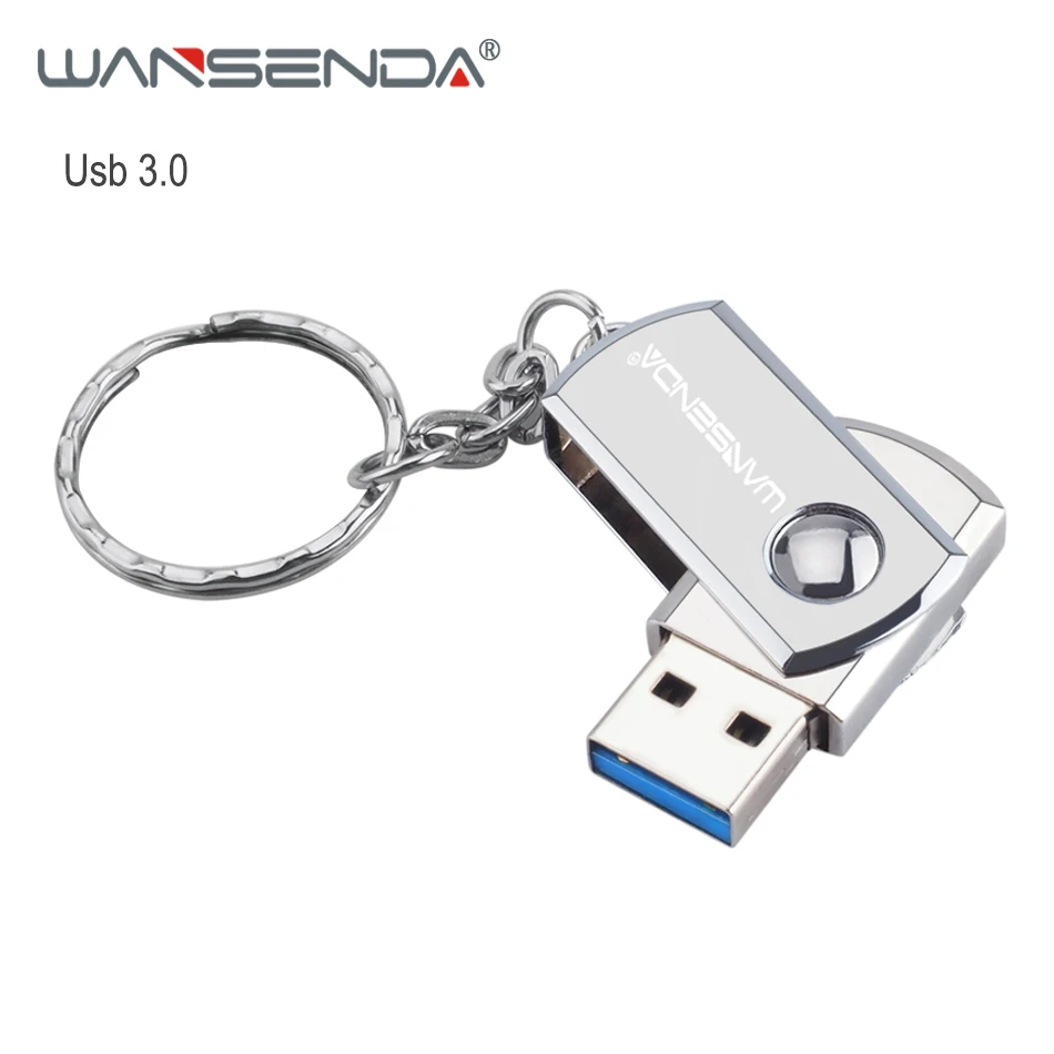 WANSENDA высокоскоростная ручка с кольцом для ключей привод 32 Гб USB флеш накопитель 16