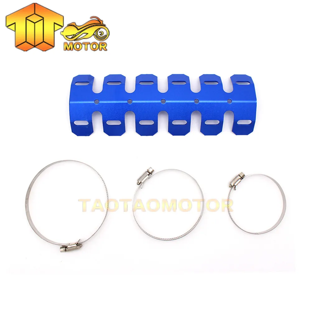 Motorcycle Exhaust Muffler Pipe Protector Heat Shield Cover For APRILIA RS 125 RS125 RSV4 Fairing kit RSV 1000 Tuono Shiver | Автомобили и