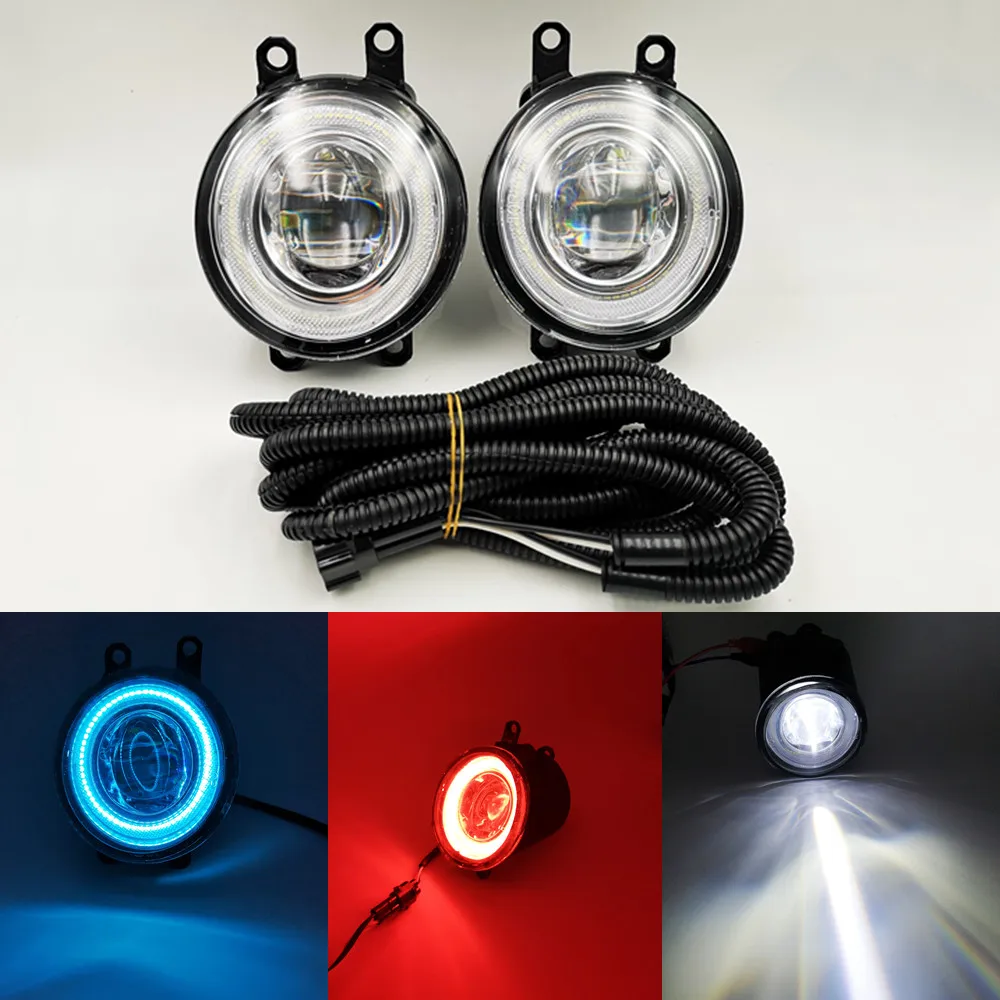CSCSNL 1 Set/pair 12V автомобильный светодиодный Ангельские глазки DRL Противотуманные