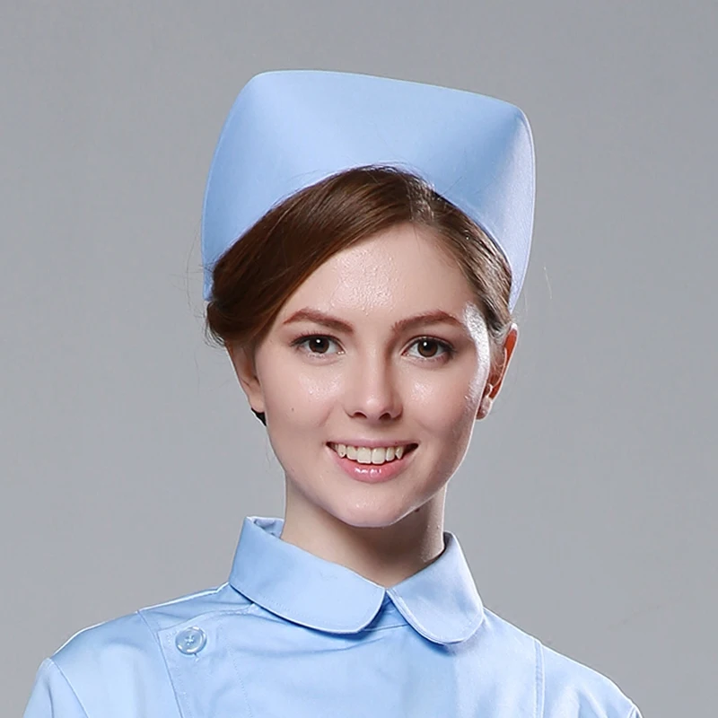 Медицинские шапочки для медсестер Mdical, уплотненные хирургические шапочки s из лавсана, отрегулированные головные уборы розового и синего цвета
