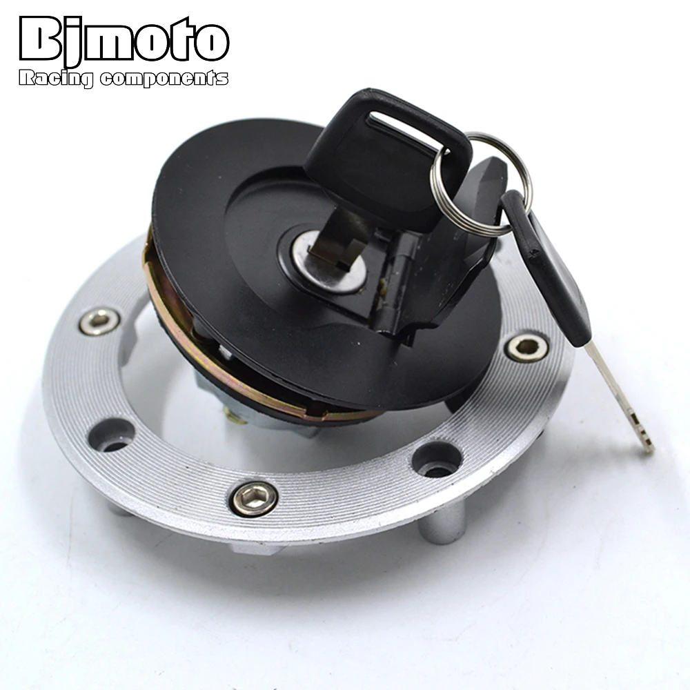 

Fuel Gas Tank Cap Cover with Key 4 holes For Suzuki XF650 Freewind GSX750 600 1200 GSX400 GK79A Impulse GSF400 Bandit GK7AA