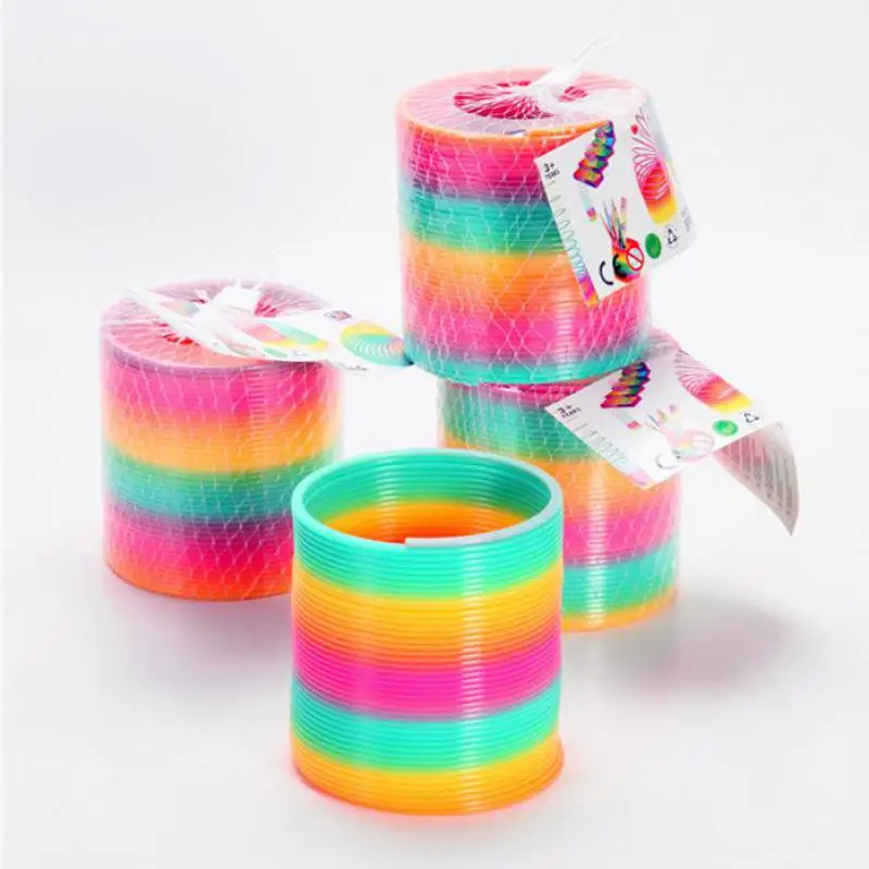 Классические игрушки Радужный круг весенние волшебные складывающиеся кольца 8 7*9