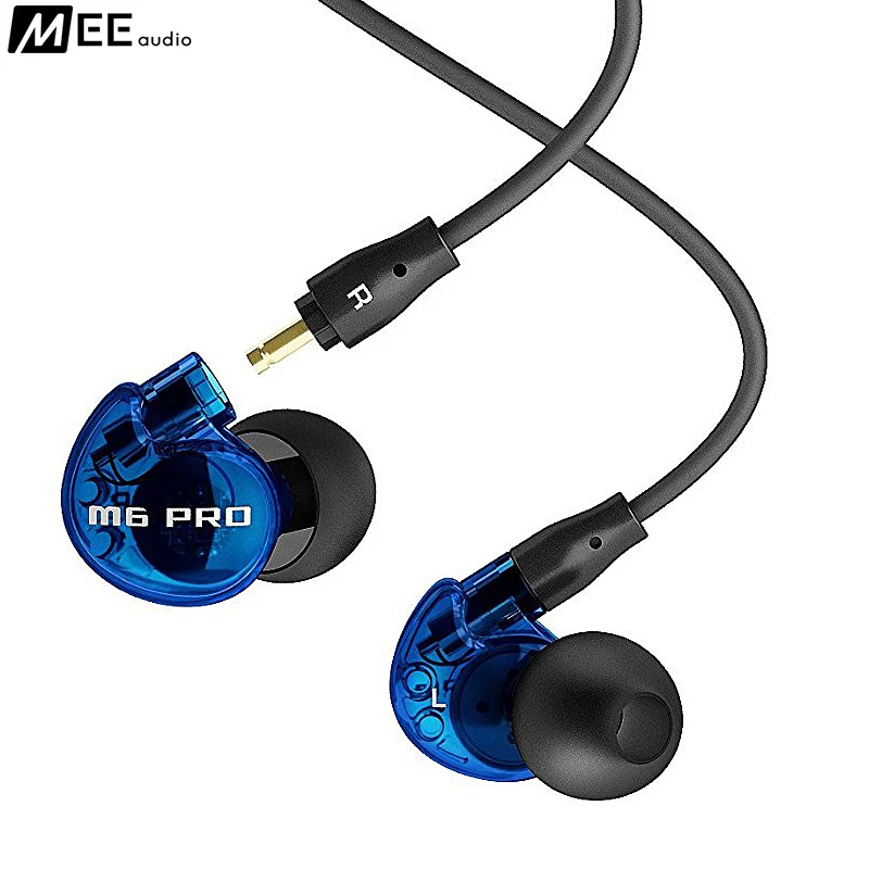 Беспроводные наушники вкладыши со съемными кабелями 3 5 мм|monitor earphone|mee audio m6mee |