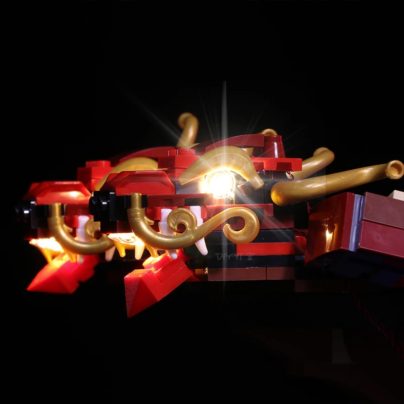 Светодиодный светильник для Stzhou 06057 Legoing Ninjago 70618 модель лодки из фильма &quotBounty&quot