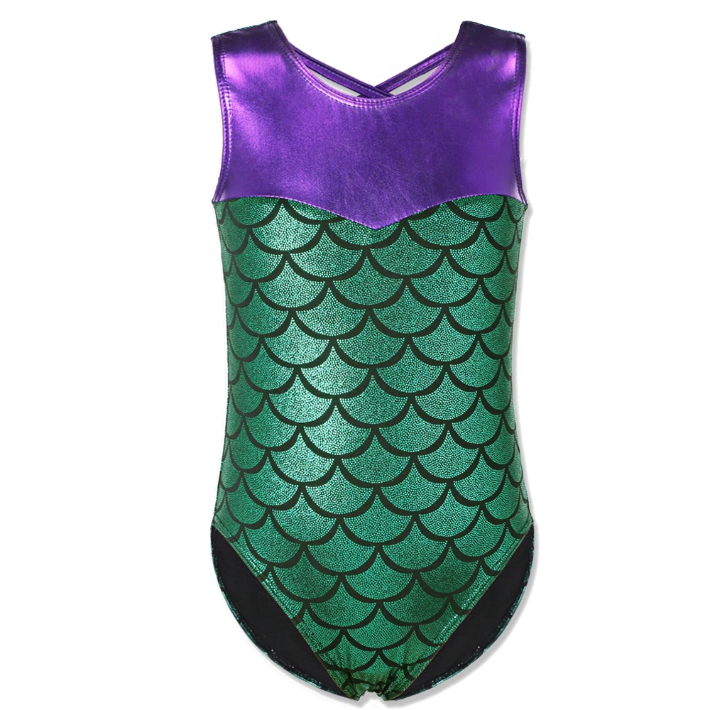 BAOHULU/гимнастический костюм для девочек танцевальные трико без рукавов детей От 3
