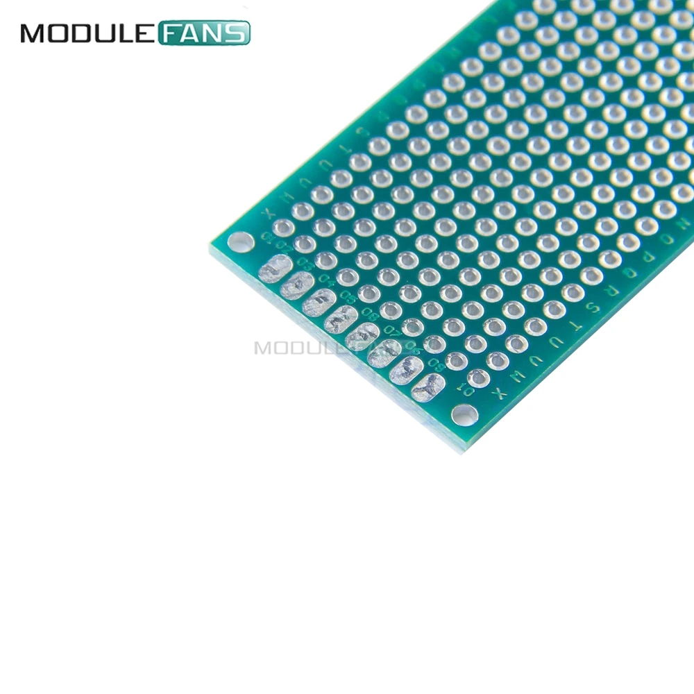 Комплект из 2 предметов двойная сторона Прототип PCB плата Луженая Универсальная