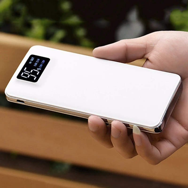 2018 Мода 20000 mah батарея зарядное устройство чехол Внешняя Быстрая зарядка двойной
