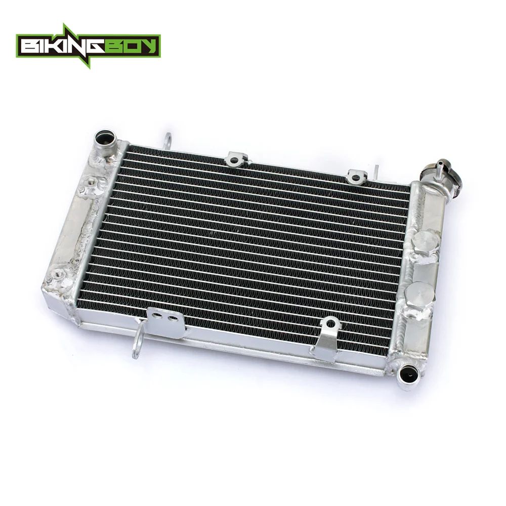 BIKINGBOY для Kawasaki KSF KFX 400 03 04 05 06 Suzuki LTZ 400 LT-Z 400 Z 03-08 07 радиатор двигателя охладитель воды полированный