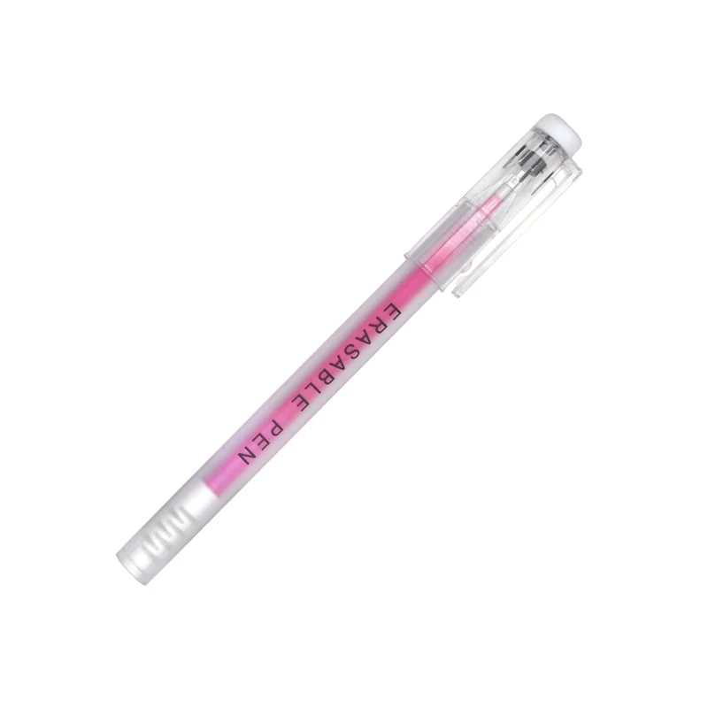 Pink Xiamei 2 шт стираемая ручка 8 цветов 0,5 мм Волшебная гелевая ручка для школы офиса канцелярские принадлежности для студентов - Цвет: Pink