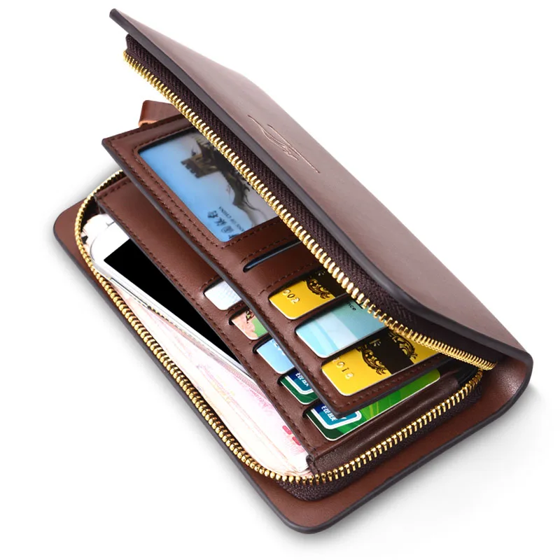 Genuine Kangaroo leather clutch bag leisure and business men hand man large capacity purse wallet | Багаж и сумки