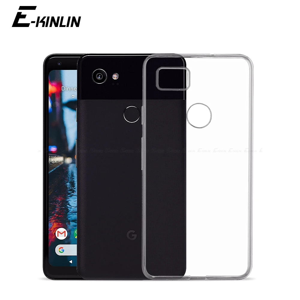 Прозрачный ультратонкий прозрачный силиконовый чехол для Google Pixel 5 4a 5G 3a 3 2 4 XL 3aXL 4XL