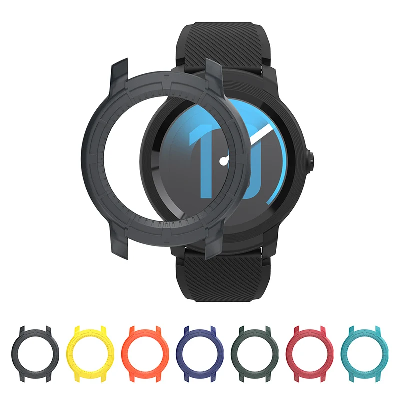 Чехол бампер SIKAI для Ticwatch E2 с защитой от царапин защитный чехол TicWatch защита экрана