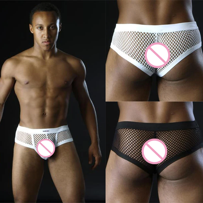 Трусы мужские прозрачные цвет в ассортименте M L XL XXL 1 шт|mens briefs|mens see through briefslow rise men
