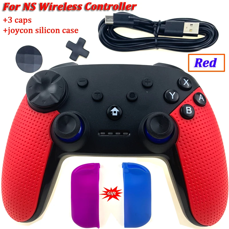Беспроводной игровой контроллер, джойстик для Nintendo Switch Console, Bluetooth Gamepad Pro Joypad для Android/PC, аксессуары, контроллер