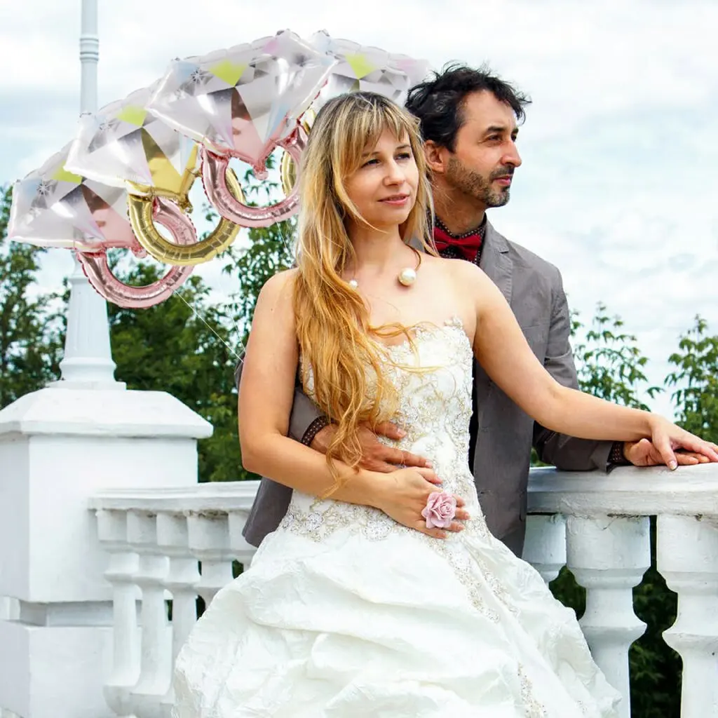 Свадебные украшения для любви воздушные шары розовое золото вечеринки с днем