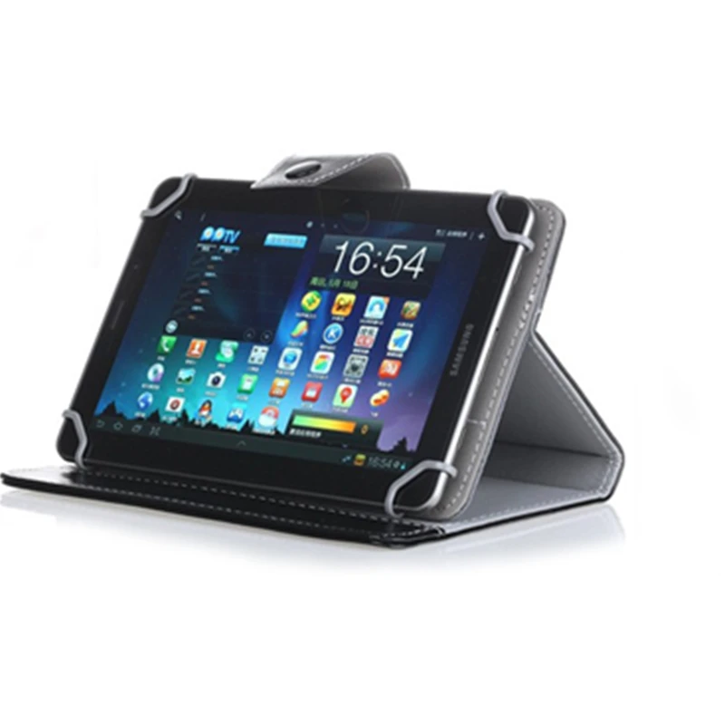 Противоударный кожаный чехол подставка для планшета IPad Samsung Etui Tablet huawei 10 дюймов