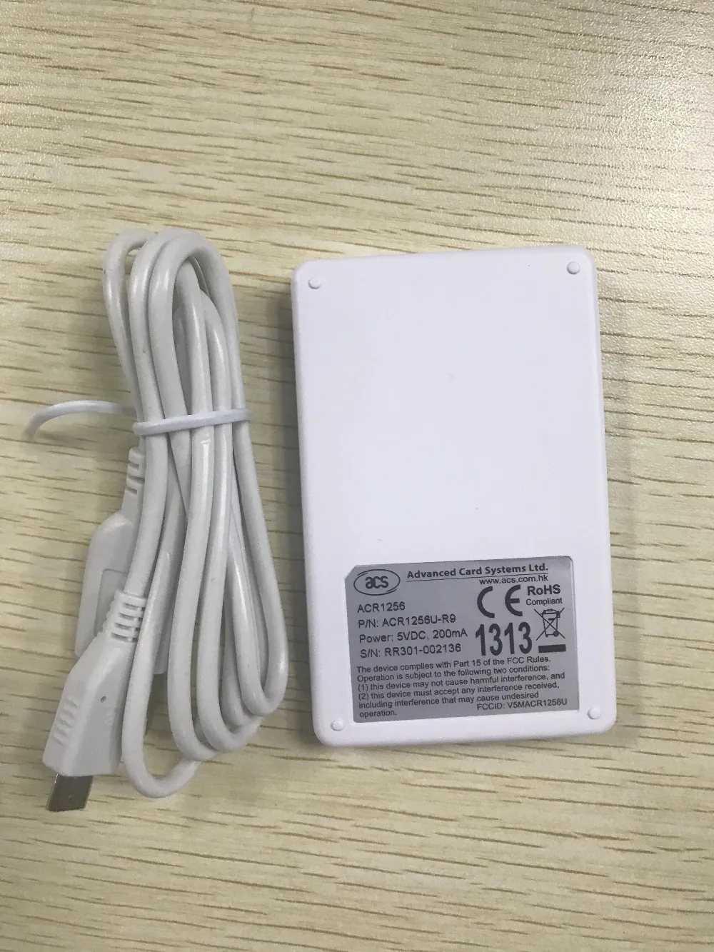 ISO 14443 USB 13,56 МГц Android USB NFC считыватель смарт-карт подключен к ПК/мобильному с бесплатным SDK- ACR1256