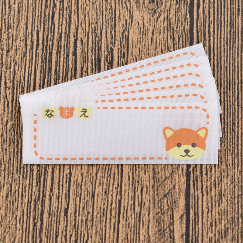 Наклейки с рисунком животных для детей 6 шт.|Этикетки одежды| |