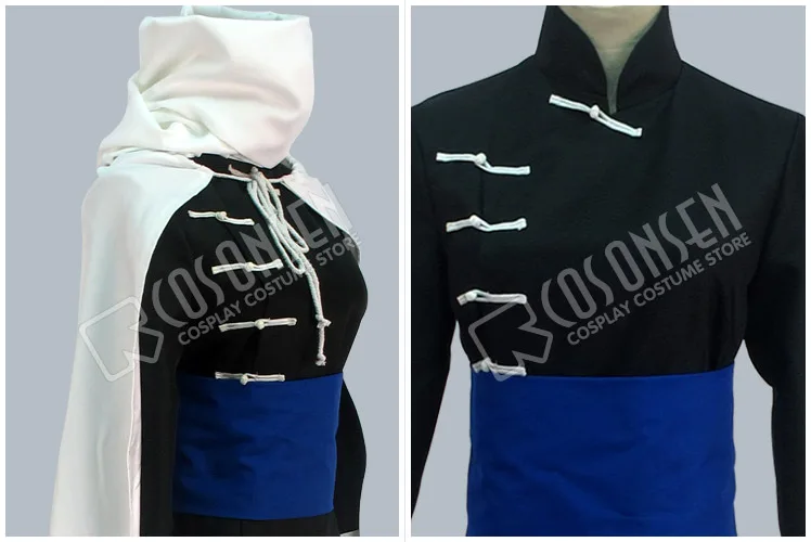 Косплэй горячих источников гинтама Серебряная душа Камуи костюм с манжетой