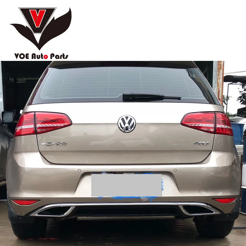 Задний бампер для Volkswagen Golf 7 2013 2019|Спойлеры и крылья| |