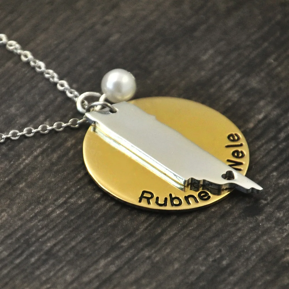 Ожерелье Теннесси ожерелье из любого города индивидуального состояния