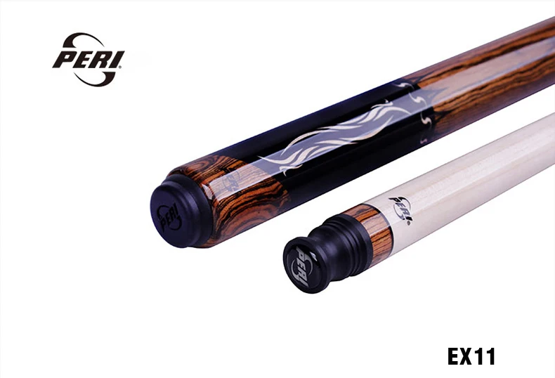 PERI Новое поступление 2-Piece Pool Cue/Pool Stick эргономичный дизайн Hardwood Canadian бильярдный кий из клена 19 унц. мм 12,75 мм жесткий Le Pro Tip