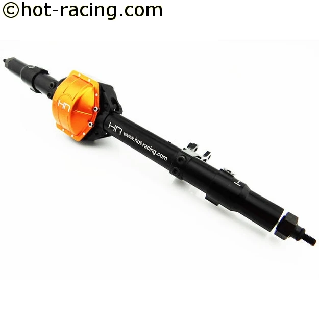 安い 完全なリア車軸アセンブリ付きヘビーデューティスパイラルベベルギアセット36 T/14 T用axialレイス90048