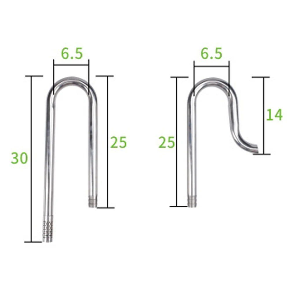 Water pipe set 16mm Лилия Трубы из нержавеющей стали поток оттока фильтр для аквариума растений аквариум FPing - Цвет: Water pipe set 16mm