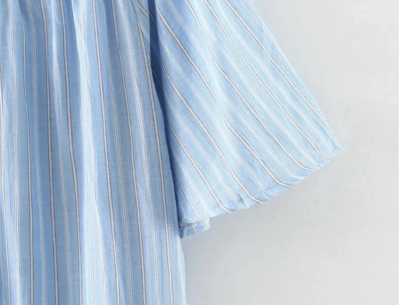 Женщины Лето Slash Шеи Печатных Причинно Мини-Платье 2016 Новый оборками Рукавом