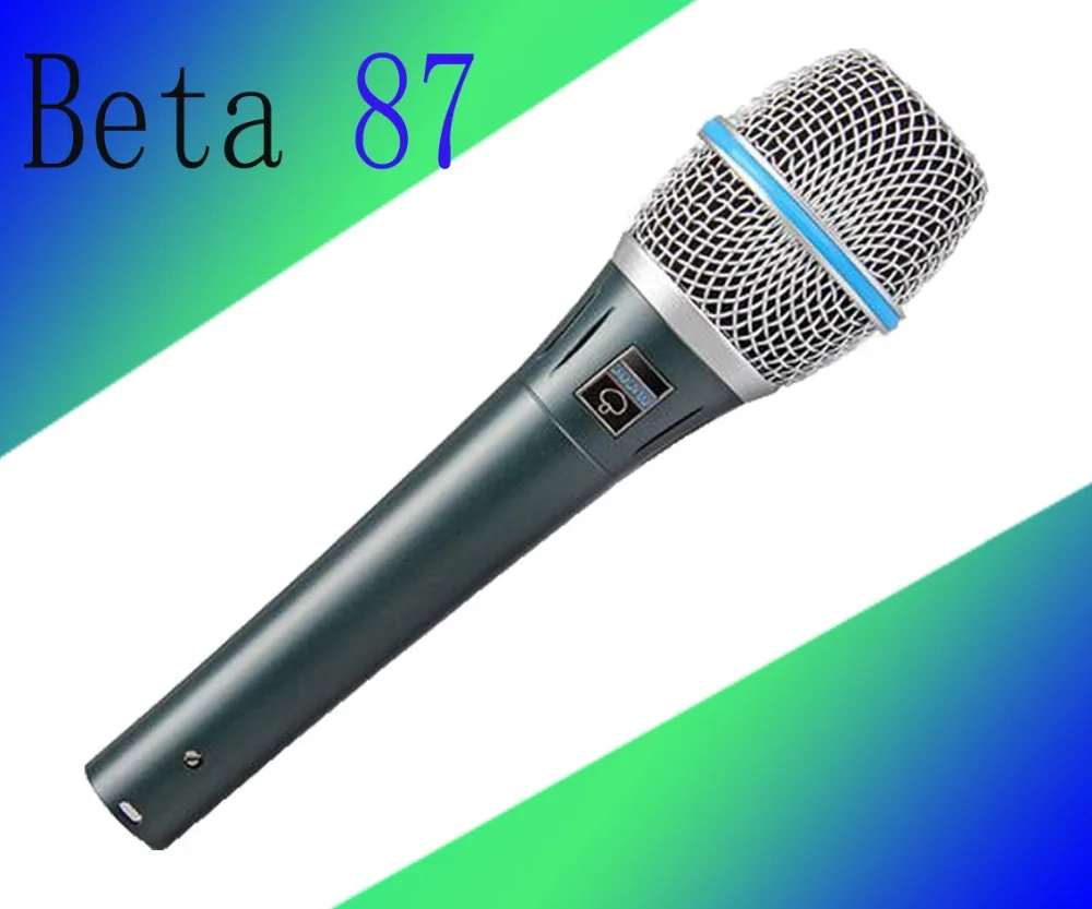

10pcs High Quality Dynamic Capsule BETA87A !! Beta 87A Supercardioid Vocal Microphone With Amazing Sound !