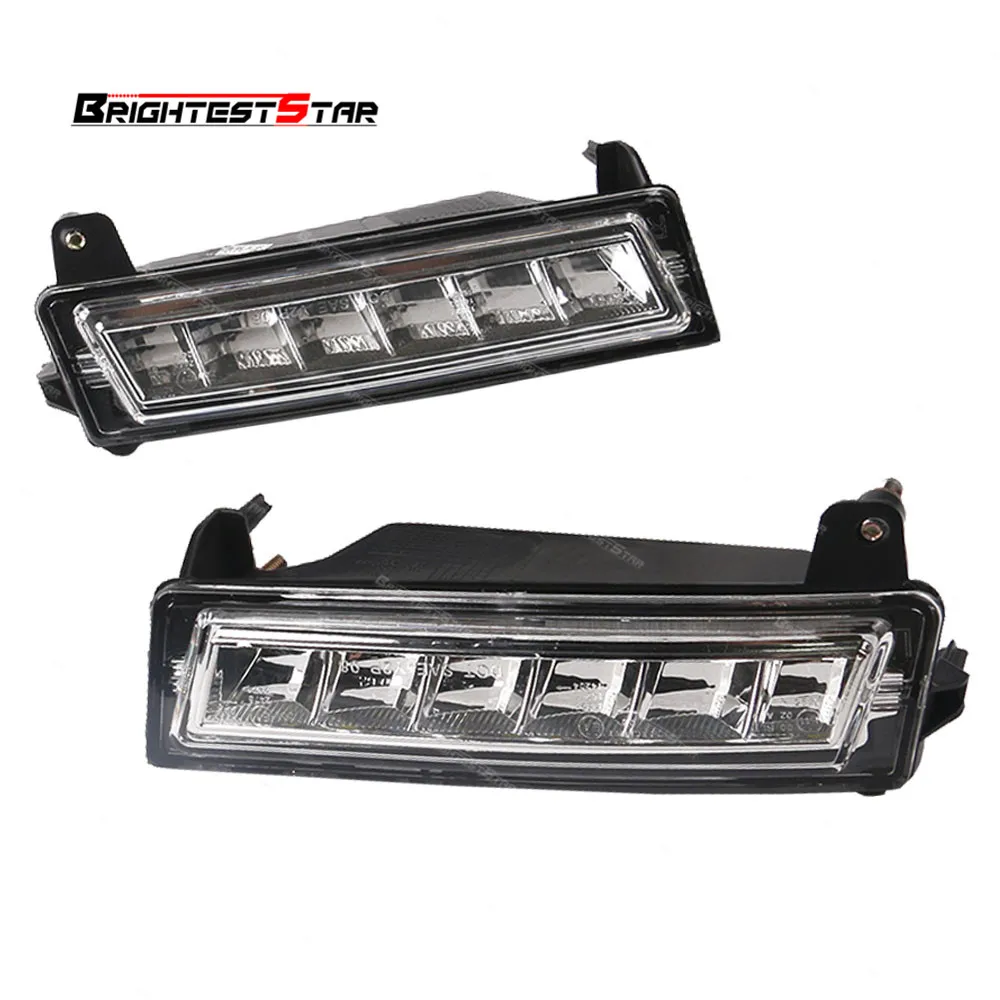 Пара 1649060251 передние светодиодные дневные ходовые огни DRL для Mercedes W164 X164 X204 ML350 ML450
