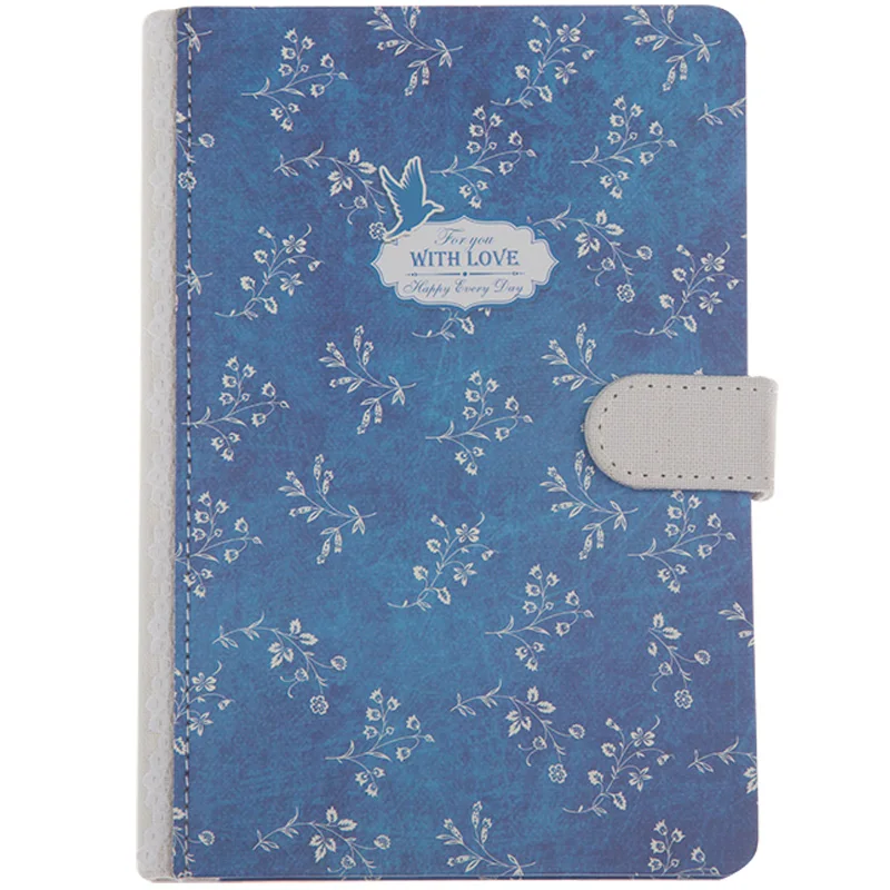 A5 милый с распустившимися цветками серии Цветной Творческий Тетрадь журнал