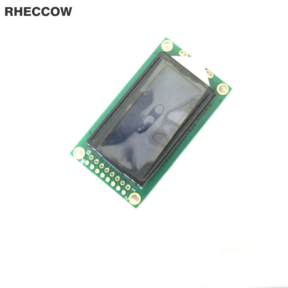 RHECCOW 3 В 0802 8*2 символьный ЖК модуль LCM синий черный свет белый символ для raspberry pi|lcd