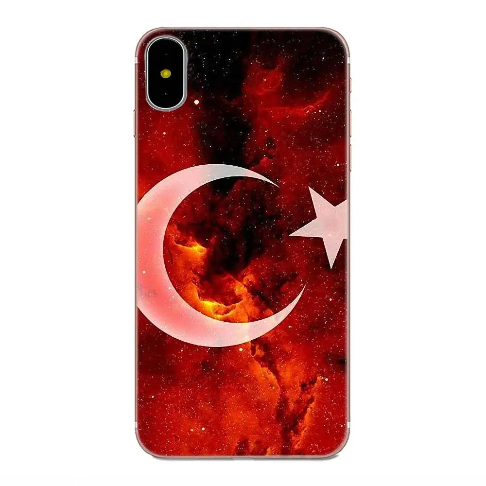 Модный силиконовый чехол с флагом Турции для Huawei P7 Honor 4C 5A 5C 5X 6 6C 6A 6X 7 7X 8 9 V8 V10 Y3II Y5II