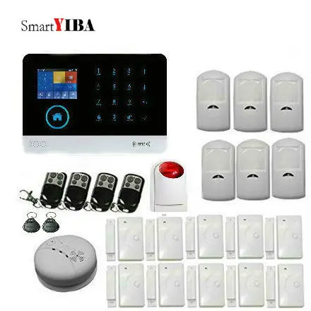 SmartYIBA Беспроводной Wi-Fi Gsm ANDROID IOS приложение сенсорный экран клавиатура домашняя