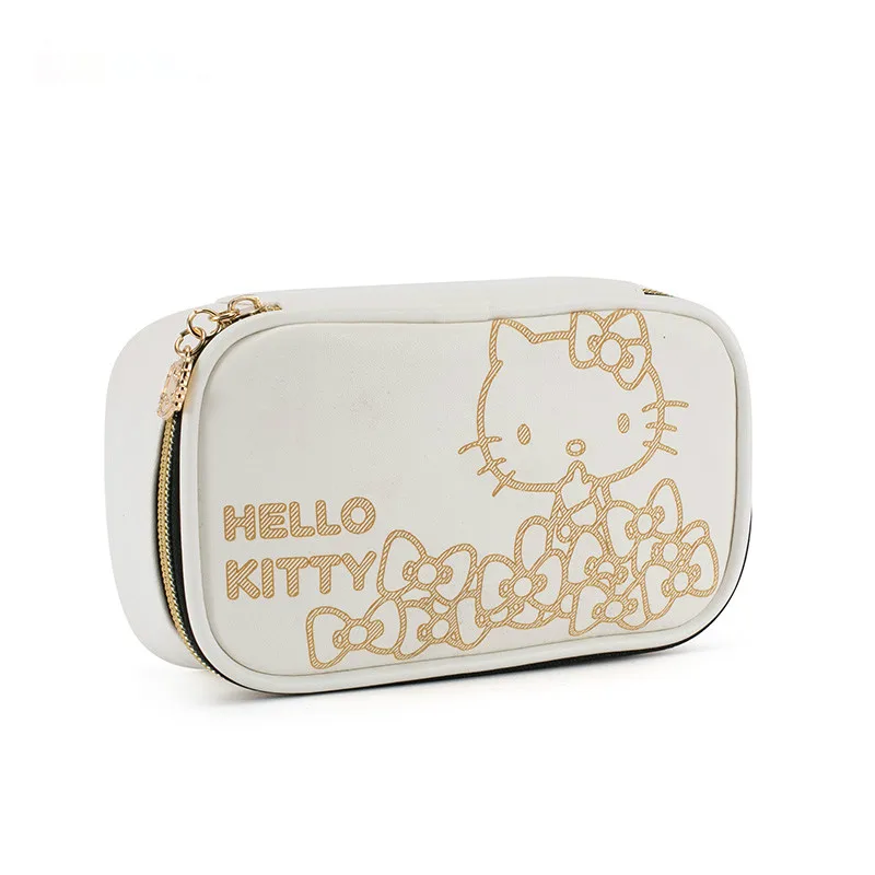 Сумка для макияжа Hellokitty Hello Kitty новинка лазерная мультяшная сумка ванной