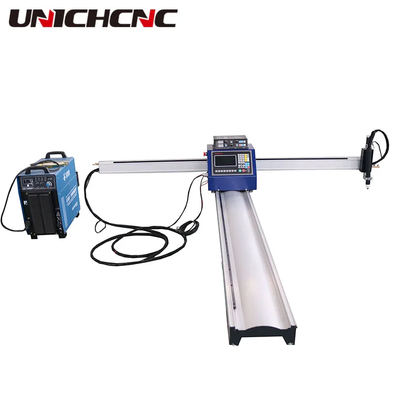 Unichcnc небольшой портативный плазменный станок для резки пламени/плазменный резак