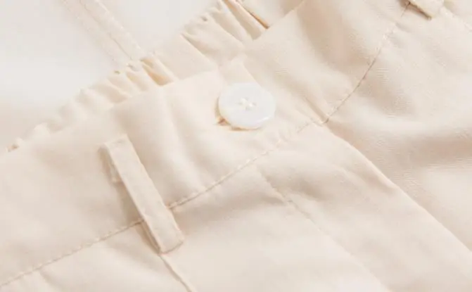 2019 summer new cotton and linen sleeveless shorts set two-piece | Женская одежда